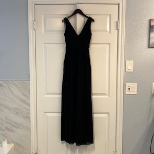 Ralph Lauren black gown evening dress